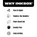 Inkbox Seahorse Furia Semi-Permanent Temporary Tattoo - Water-Resistant, Long Lasting 1-2 Weeks | 3x3 in - Buy Online on GoSupps.com