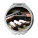 Mirror makeup mirror gundam model kits Round Mirror free gun s pocket mirror portable mirror