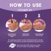 Aculief - Natural Headache & Migraine Relief Wearable - Acupressure Stress Alleviation - 1 Pack Purple - Buy Online on GoSupps.com
