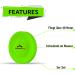 3 Set Mini Frisbee - Fly Over 60 Meters | Trendy & Colorful Alternative to Standard Frisbees - Shop Internationally! - Buy Online on GoSupps.com
