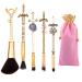 Yuanqu 5pcs the Legend of Zelda Make-Up Brush Set Ocarina of Time A link to the past and four sword handle makeup brushes Game Series MakeUp brush set