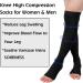 QKURT Medical Compression Socks - Knee-High Open Toe 15-20 mmHg for Men & Women - L-XL | Best Sports Health Socks & International Shipping - Buy Online on GoSupps.com