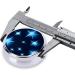 Cartoon Blue Starround Pill Box - 3 Compartment Portable Organizer for Travel & Daily Use - Buy Online on GoSupps.com