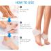 YIAGUN Gel Heel Protection Sleeve - Relief for Heel Pain, Plantar Fasciitis, Dry Heel - 1 Pair - Buy Online on GoSupps.com