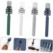 CLISPEED Lot de 4 Outils de Nettoyage de Peignes et Brosses Cheveux Portables Taille Compacte pour liminer les Cheveux Usage Domestique Accessoires Pratiques Bleu Vert Gris Blanc - Buy Online on GoSupps.com