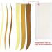 192 Pieces Double Sided Hair Extension Tape 4x0.8 cm - Human Hair Adhesive Tape in 2 Colors - Buy Online on GoSupps.com