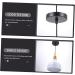 Hemobllo Chandelier Lamp Shade Home Decor Astetic Room Decor Decorative Ceiling Light Dining Table Household White 15X22CM - Buy Online on GoSupps.com