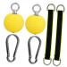 Beaupretty 1 set of grip training ball angle 90 handles gymnasium handle the pull-up bar handle force coach neutral handles forearm strap handle handle pu fitness household