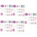 minkissy 5 Sets Children's Nail Art Toys Age 8-12 Nail Toys Nail Polish Kit Nail Decor Nail Kit Makeup Toy Nail Tips for Fingernail Kit Accessories 3d Manicure Plastic