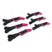 BEINY 6PCS Plastic Crocodile Hair Styling Clips - Non Slip Grip Alligator Clips for Thick Hair - Rose Red Barrettes for Women Girls - Buy Online on GoSupps.com