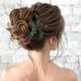inSowni 11 Pieces Vintage Emerald Green Headpieces Party Prom Wedding Bridal Rhinestone Hair Side Combs Slides+U-shaped Hair Pins Accessories for Brides Bridesmaids Women Girls - Buy Online on GoSupps.com