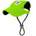 Pawaboo dogs baseball cap baseball cap adjustable sun protection hat dog cap with ear holes for puppies pet m bright green m shining green