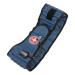 Lumbal traction belt inflatable backdression belt lumbar support inflatable hip belt lumbar spine traction device with inflator (blue)