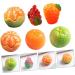 CORHAD 24pcs Artificial Fruit Doll Fruits Lemon Slice Model Fruits Cake Topper Realistic Grape Props Lifelike Grape Props Hairclips Photo Frames Ornaments Material Phone Case Resin Child - Buy Online on GoSupps.com