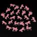 3D Glow in The Dark Unicorn Wall Decals - Nursery Kids Bedroom Decor Sticker Set (24 Unicorns) - Buy Online on GoSupps.com