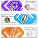 AMYSPORTS Fishing Swivels with Interlock Snap Ball Bearing Swivels - 25pcs, Size 0 (20lb) - Saltwater/Freshwater Tackle Leaders - Buy Online on GoSupps.com