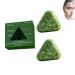 ZLHHRZJX Nature Triangle Shampoo Bar: Strengthens and smoothes hair. Natural vegetable soap. Firm shampoo and conditioner for all hair types. Suitable for men and women. (4 pieces)