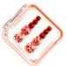 AJTUTUS French Tips Press on Toenails Fashionable Short Square Toe Stick on Colorful False Toe s for Women and Girls - Buy Online on GoSupps.com