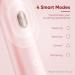 SOOCAS Electric Toothbrush for Adults - 3 Soft Bristle Heads, Facial Cleansing Brush, Travel Case - 4 Hours Fast Charge, 30 Days Battery Life - 4 Modes, 2 Mins Timer - X3U Pink - Buy Online on GoSupps.com