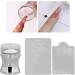 Nail Art Stamper Strong Adsorption Force Easy Transfer Soft Portable Nail Stamping Tool for Nail Salon for Home - Buy Online on GoSupps.com