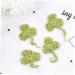 Operitacx 10pcs Socks Badge Sign Crocheted Shamrock Appliques Applique Patches Accessories Shoes and Hats - Buy Online on GoSupps.com