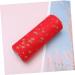 SHINEOFI Roll Black Yarn Wedding Organza Fabric Glitter Fabric Mesh Ribbon Tutu Spool United States Soft 15c Red 900X15CM - Buy Online on GoSupps.com