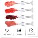 minkissy Pcs Flacons En Verre De Vin R cipient De Stockage De Brillant Flacons De Brillant Contenant De Tube De Rouge Bouteilles En - Buy Online on GoSupps.com