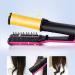 Professional 2-in-1 Hair Straightening & Curling Iron - No Damage Flat Irons for Short & Long Hair - Rotating Iron Curler in Black - Buy Online on GoSupps.com