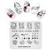 Alexnailart Nail Art Stamp Stamping Templates Stamper Manicure Plates Plum Flowers Chinese Style Nail Template (CN006)