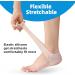 Gel Heel Cups (3 Pairs) - FSA/HSA Eligible Moisturizing Relief for Heel Pain & Dry Cracked Heels Achilles Tendinitis - Medical Grade Silicone Inserts - Buy Online on GoSupps.com