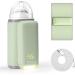 Bottle Warmer Wireless USB Charged Heating Bag Baby Bottle Heating Bag with LCD Display Fast Baby Food Heater Milk Warmer Accurate Temperature Control for Milk Heating