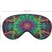Laminated Wormhole Sleep Eye Mask & Blindfold for Women Men - Elastic Strap, Perfect for Sleep, Travel, Nap - Buy Online on GoSupps.com