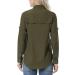 Women's UV Sun Protection Fishing Shirt | Long Sleeve Safari Shirt - Army Green (Small) - Buy Online on GoSupps.com
