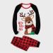 Family Matching Christmas Pajamas Set | Tree Snowflake & Letters Print | Long Sleeve | Red Black | Xmas Outfits | Men XXL - Buy Online on GoSupps.com