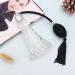 Wandisy July Summer Gifts Refillable Glass Perfume Bottle with Antique Black Bulb Sprayer with Tassel 75ml - Buy Online on GoSupps.com