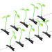 FERCAISH 10 Pcs Trendy Bean Sprouts Hair Clips  Funny and Cute Bean Sprout Hairpin Headdress Grass Hairpin for Girls and Kids