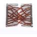 MOUMOUTEN Magic Hair Comb - Stretchable Beading Hair Slide Elastic Hair Comb Beading Hair Accessory for Weddings and Daily Use (Coffee) - Buy Online on GoSupps.com