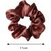 nuoshen 6 Pieces Hair Scrunchies Satin Elastic Soft Hair Ties Scrunchy Hair Bands for Girls and Ladies 6 count (Pack of 1) - Buy Online on GoSupps.com