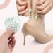 Invisible Heel Protector Sticker: 100pcs Oval Shaped Sole Patch for Anti-Friction & Disposable Shoe Heel Insoles - Transparent Heel Guard Skin for Foot Care - Buy Online on GoSupps.com