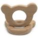 Wendysun 5pcs Cartoon Wood Teether - Natural Animal Bear Shape Teething Toy - Buy Online on GoSupps.com