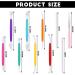 Double Head Plastic Clay Sculpting Tools Kit | Pottery Decor DIY Crafts | Assorted Colors - Set of 10 - Buy Online on GoSupps.com