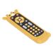 Baby remote control toys improve the imagination silicone cover bite ring infant TV remote control toys pedagogical harmless to the early formation of small children giraffe cover and black remote control