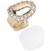 Single Tooth Bling - Diamond Gold Hip Hop Teeth Decoration for Halloween Party - Buy Online on GoSupps.com