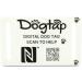 DogTap Light Big - Digital Dog Tag for Medium to Large Dogs | Waterproof Silicone NFC & QR Code | 67x40mm White - Buy Online on GoSupps.com