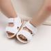 RVROVIC Baby Sandals - Soft Anti-Slip Infant Outdoor Shoes (White, 0-6 Months) - Buy Online on GoSupps.com