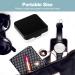 Semme Black Contact Lens Container Kit - Eye Care Holder with Mirror for Travel & Maintenance - Buy Online on GoSupps.com