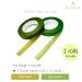 BEADNOVA Floral Tape 1/2in Stem Wrap Craft - Light & Olive Green Mix (60yards) for Bouquets & Arrangements - Buy Online on GoSupps.com