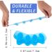 Silicone Toe Separators for Bunions & Hammer Toe - 1 Pair (Blue) - Buy Online on GoSupps.com