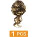 Prinfantasy Dark Brown Updo Messy Bun Hair Piece Extension for Women - Synthetic Scrunchies Hairpiece GBFQ006 - Buy Online on GoSupps.com