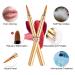 Androxeda Lip Brush - Portable Lip Applicator with Cap | Professional Makeup Tool for Lipstick & Lip Gloss | Natural Synthetic Bristles | Available in Blue Pink Gold Purple - Buy Online on GoSupps.com